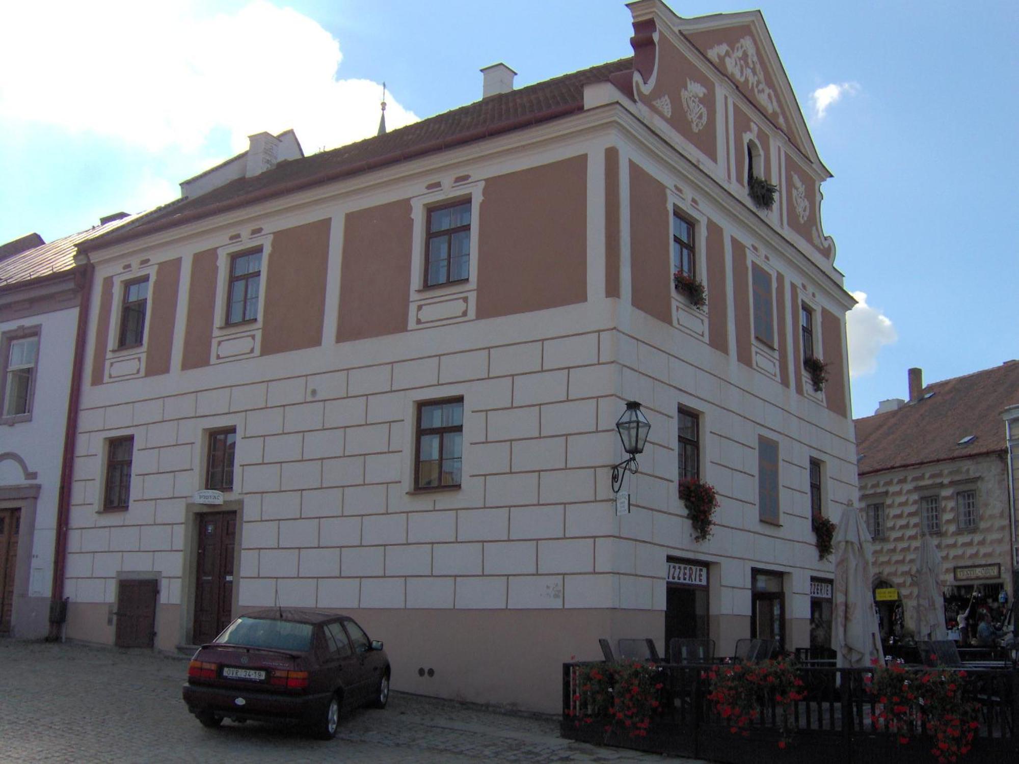 Kotrba Privat Hotel Telc Bagian luar foto